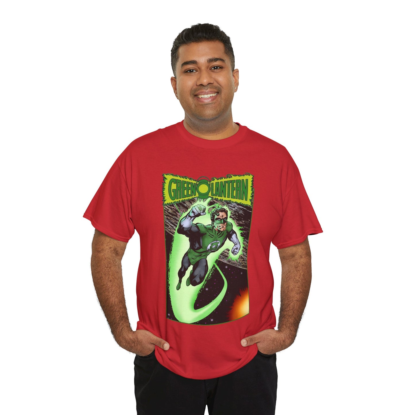 Green Lantern T-Shirt - John Byrne Art - Hal Jordan - Guardians of Oa - DC Comics - Sector 2814