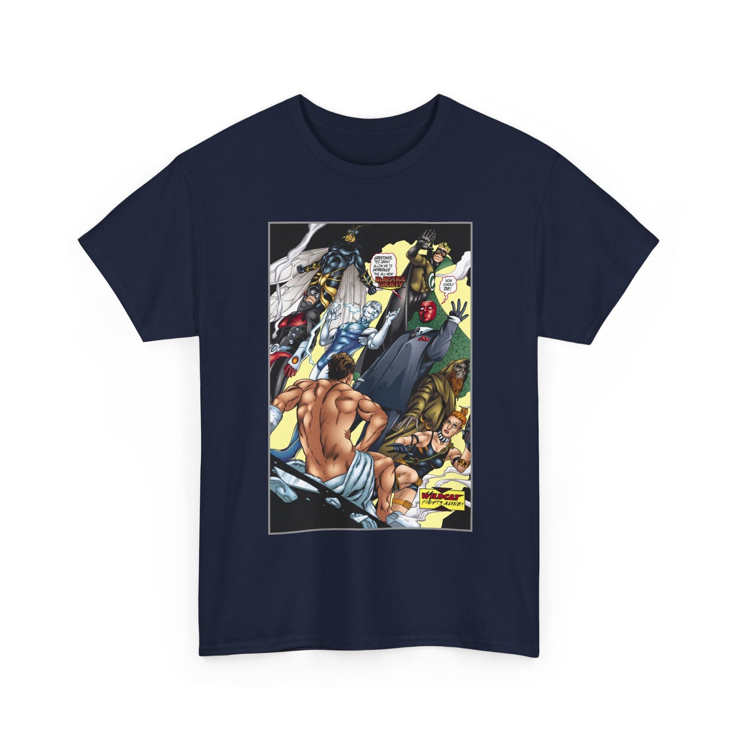Wildcat/Injustice Society T-Shirt
