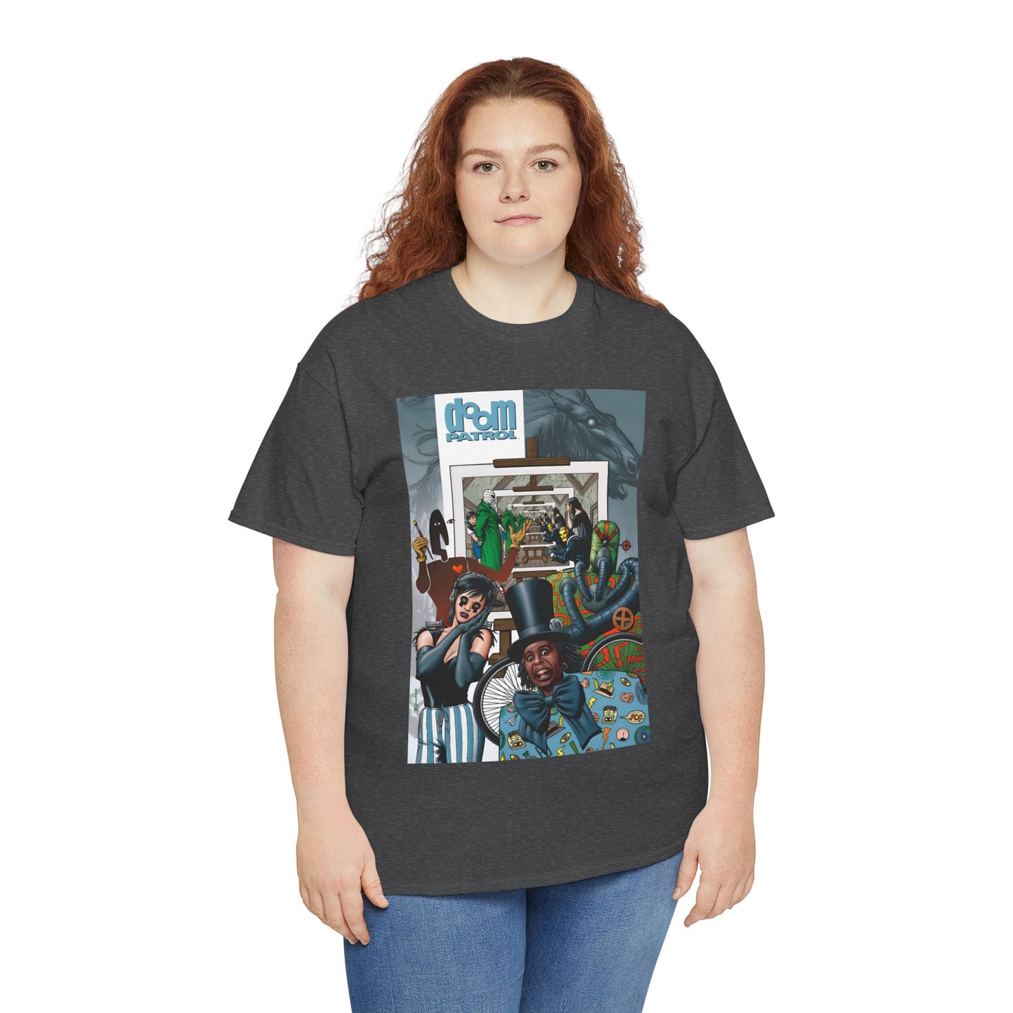 Doom Patrol T-Shirt - Brian Bolland Art - Grant Morrison Story - DC Comics/Vertigo Comics