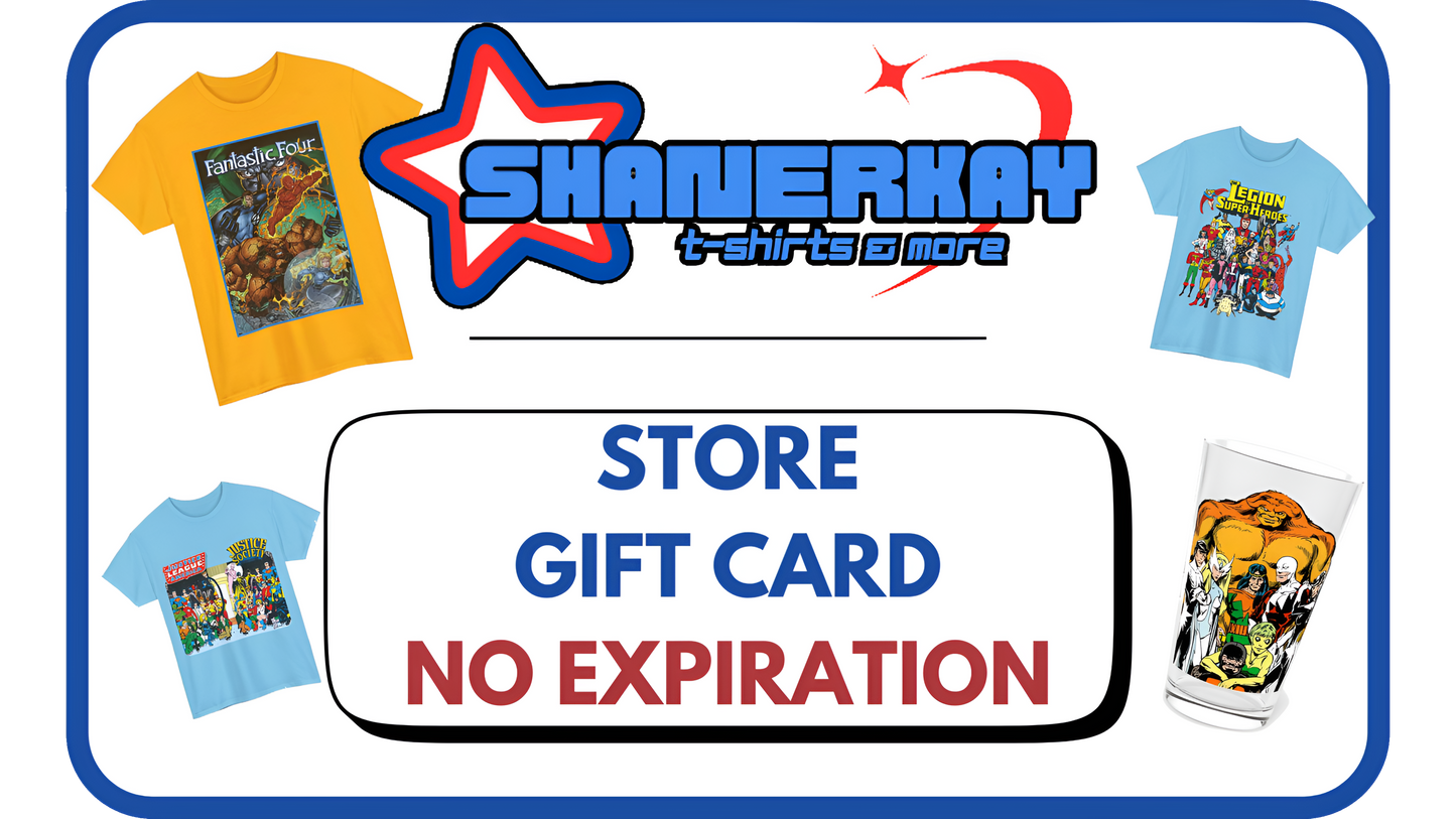 ShanerKay T-Shirts & More GIFT CARD (Multiple Denominations)