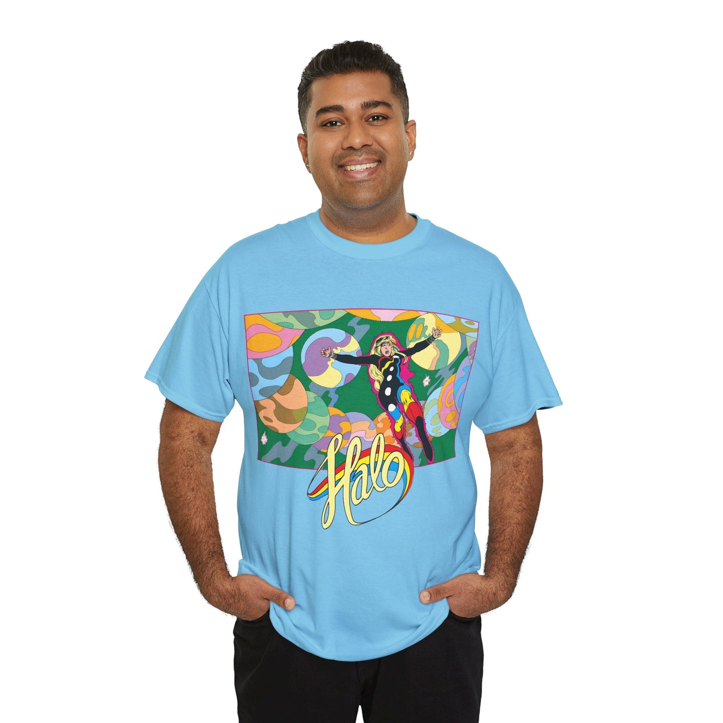 Halo T-Shirt - Batman & the Outsiders Founding Member - "Search for Halo" - DC Comics