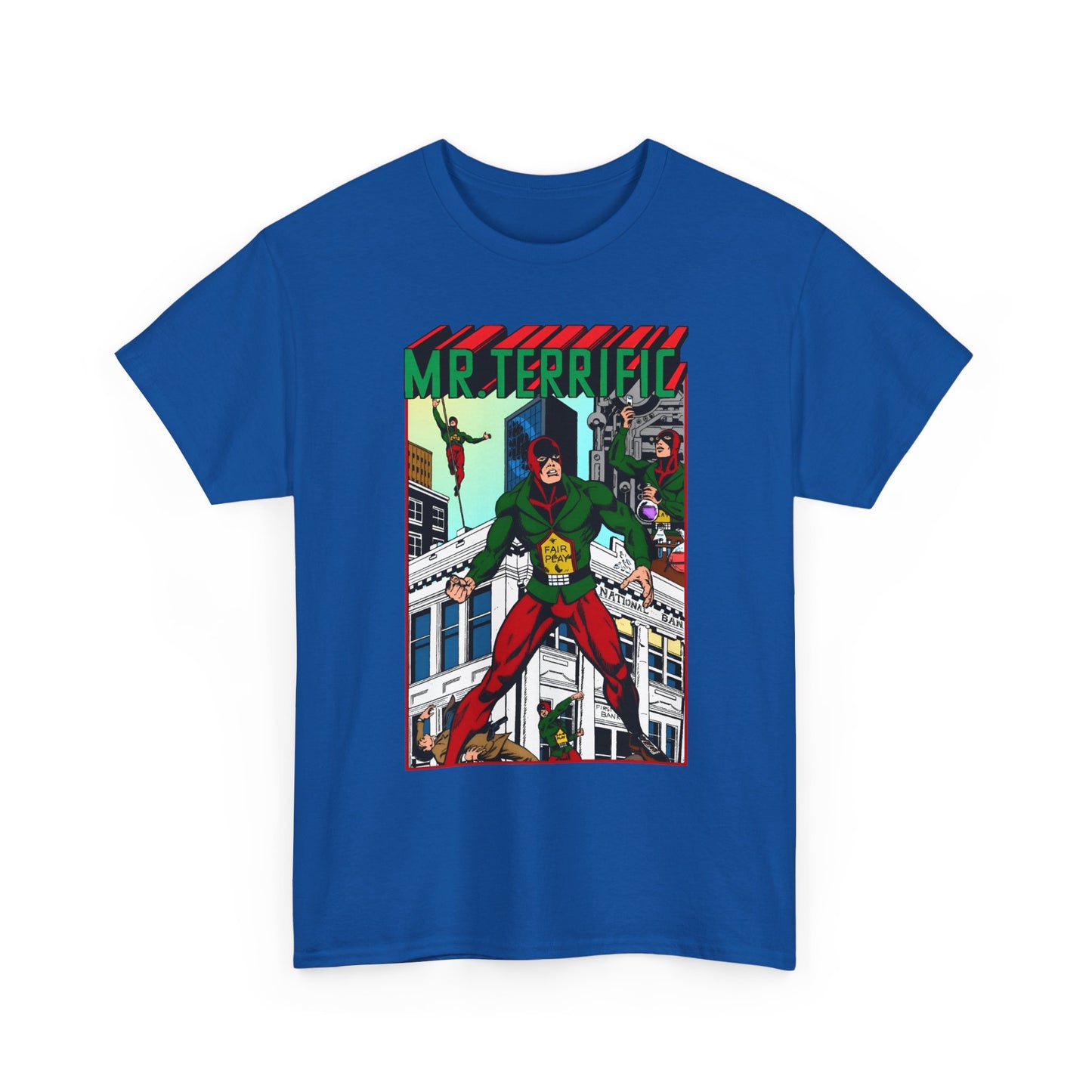 Mr Terrific T-Shirt - JSA Member - Golden Age Hero - DC Comics