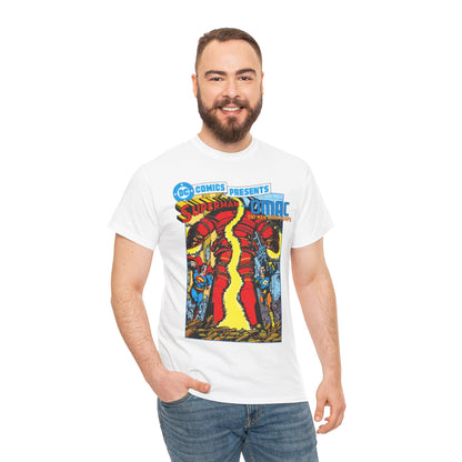 DC Comics Presents #61 T-Shirt - George Perez Art - Superman & OMAC Team-Up - DC Comics