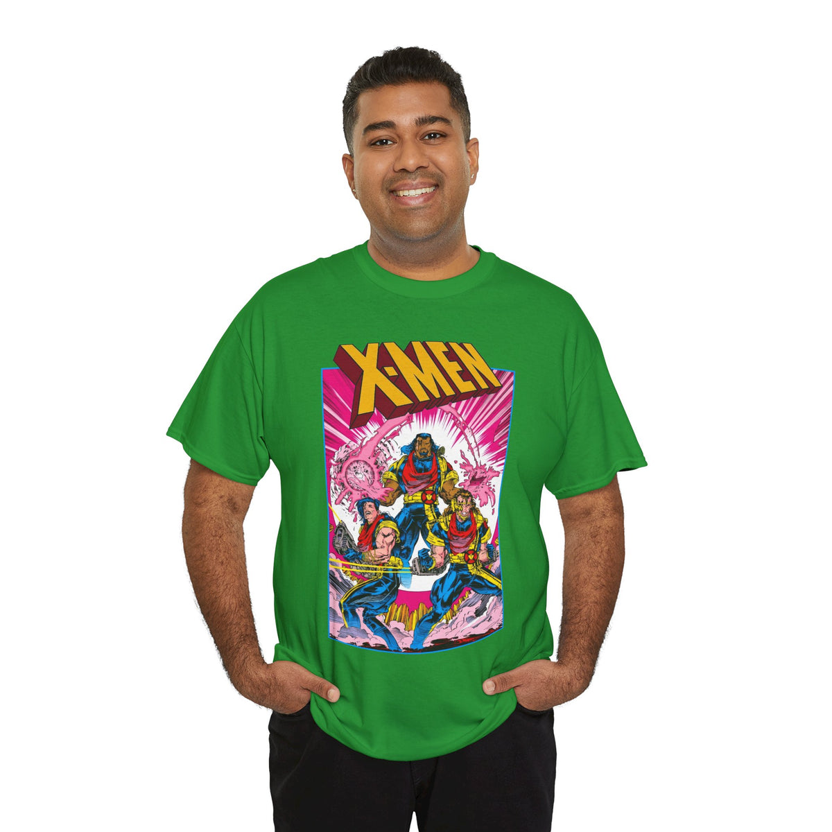 X-Men T-Shirt - Whilce Portacio Art - Bishop - Marvel Comics