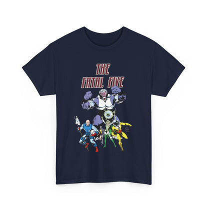 Fatal Five T-Shirt - Legion of Super-Heroes Villains - DC Comics LOSH - Validus, Emerald Empress