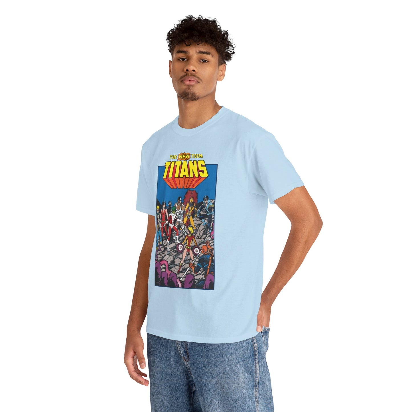 New Teen Titans T-Shirt - George Perez Art - Judas Contract - Tales of the Teen Titans Annual #3 Cover Art - DC Comics