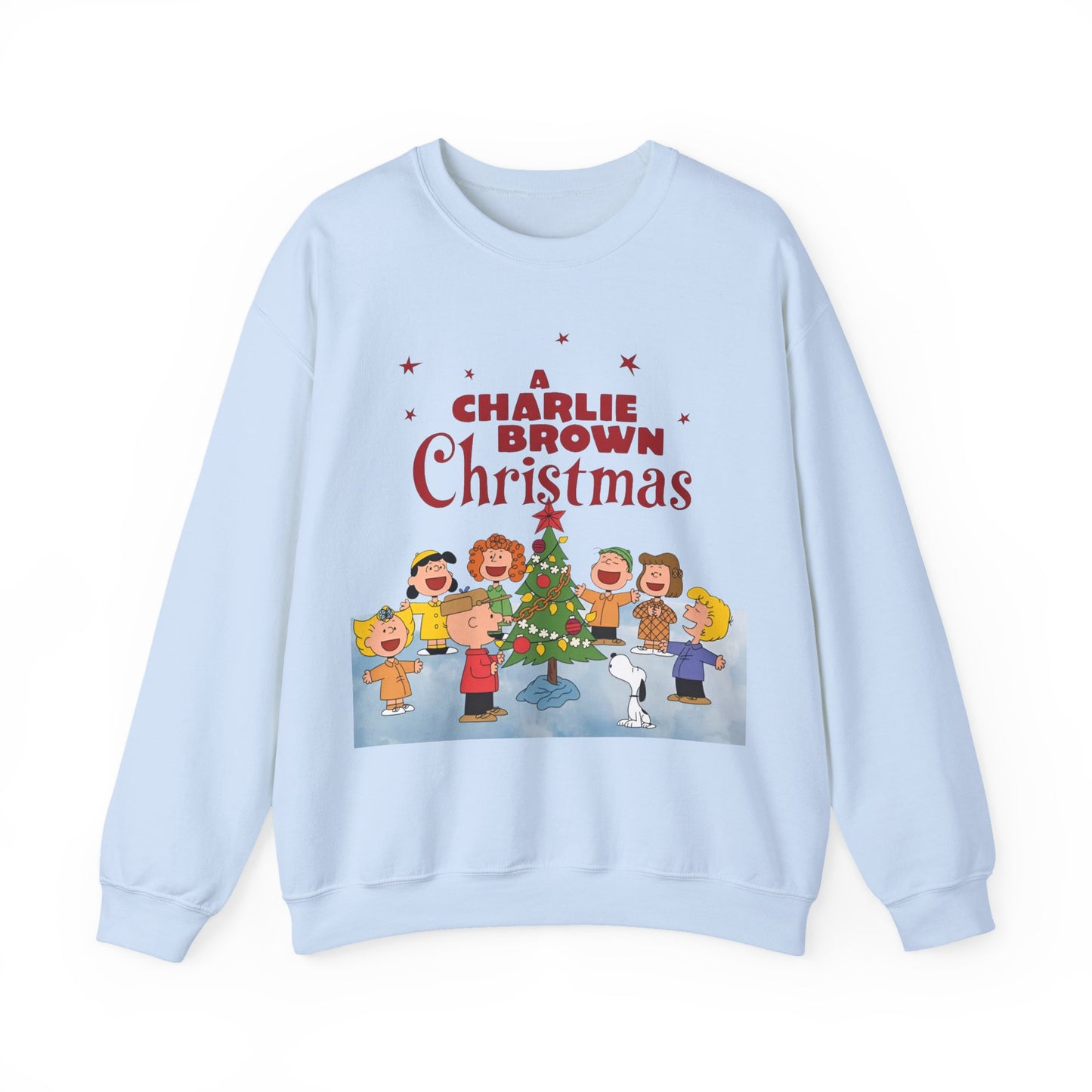 A Charlie Brown Christmas Crewneck Sweatshirt - Snoopy, Lucy, Linus, Sally, Schroeder