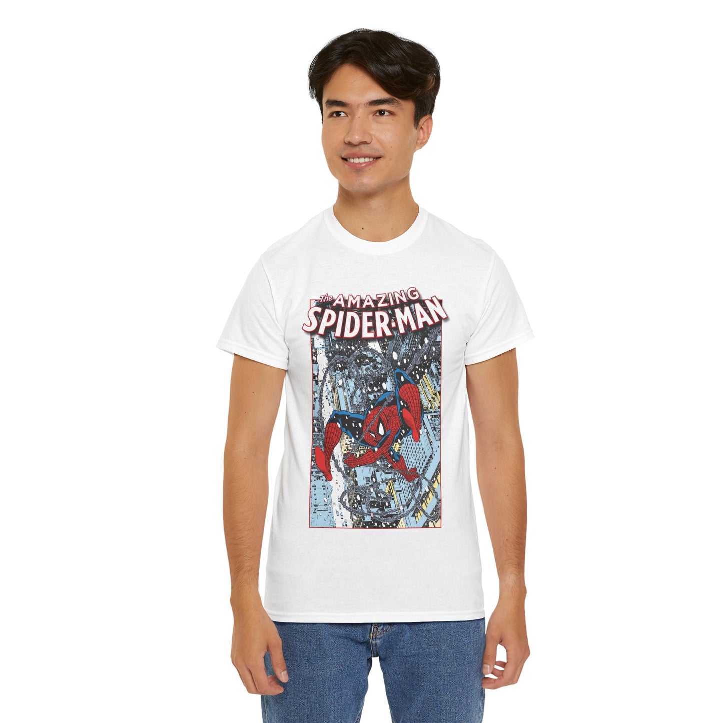 Amazing Spider-Man T-Shirt - Todd McFarlane Art - Peter Parker, Webslinger - Marvel Comics
