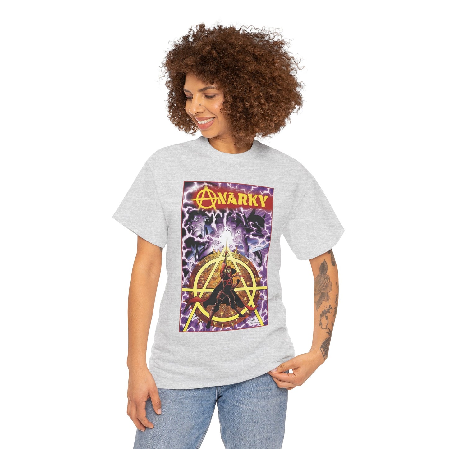 Anarky T-Shirt - Norm Breyfogle Art - DC Comics