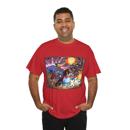 X-Men: Age of Apocalypse T-Shirt - John Romita Jr Art - Magneto, Rogue, Colossus, Quicksilver, Sabretooth, Quicksilver - Omega - Marvel Comics
