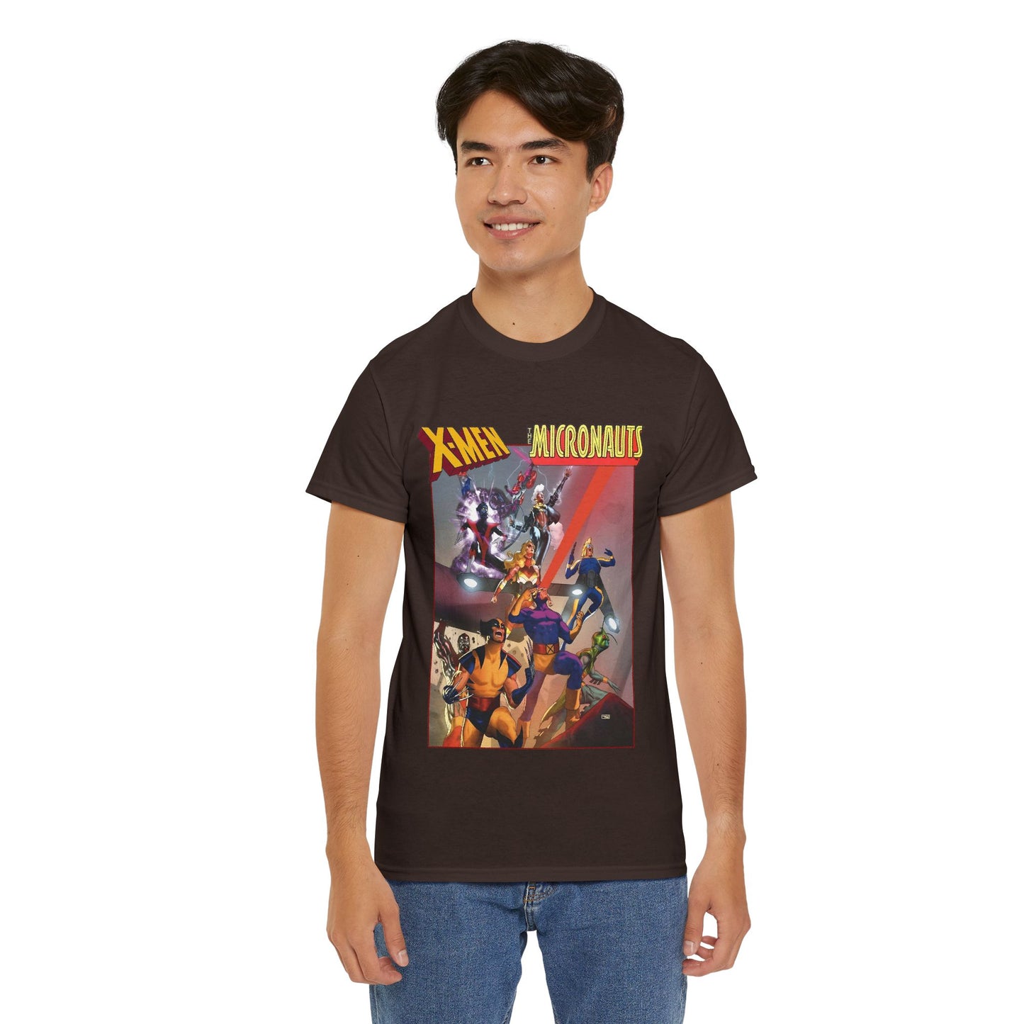 Uncanny X-Men/Micronauts T-Shirt - Taurin Clarke Art - Marvel Comics