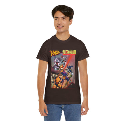 Uncanny X-Men/Micronauts T-Shirt - Taurin Clarke Art - Marvel Comics