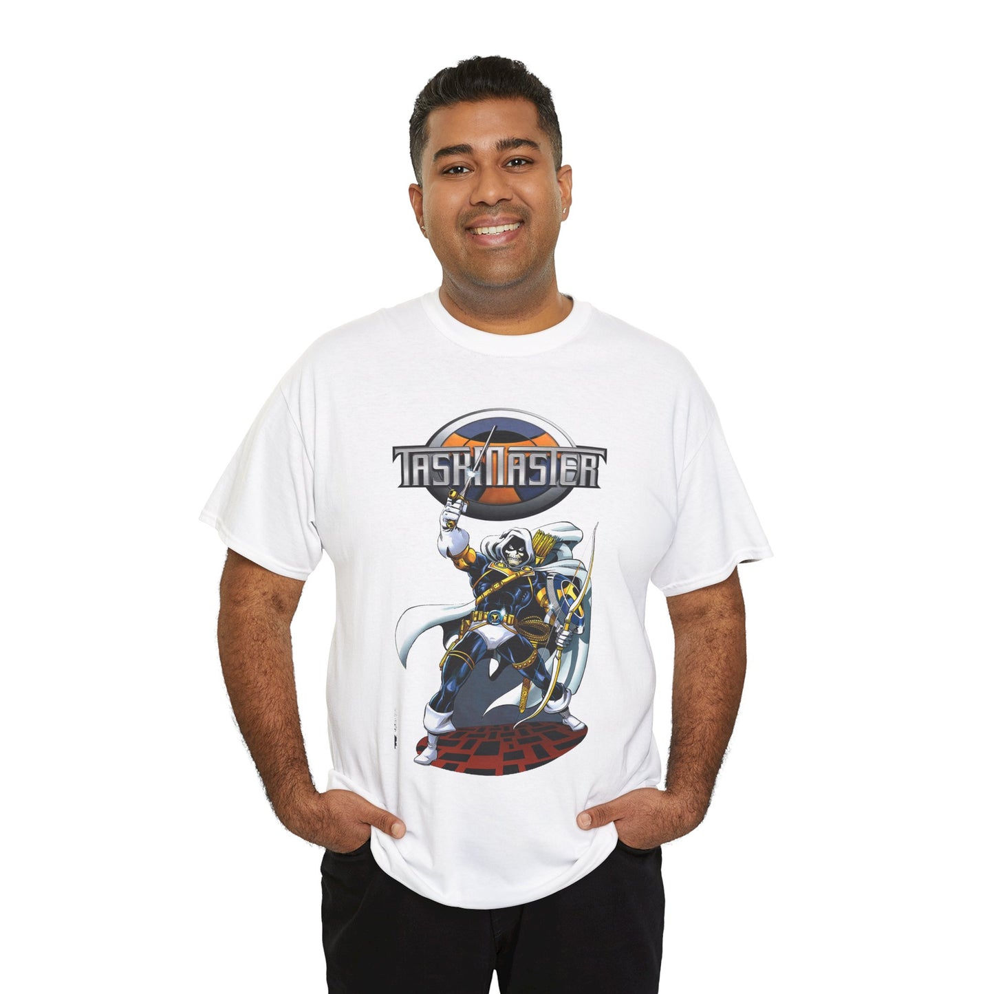 Taskmaster T-Shirt - George Perez Art - Avengers Foe & Mercenary - Marvel Comics