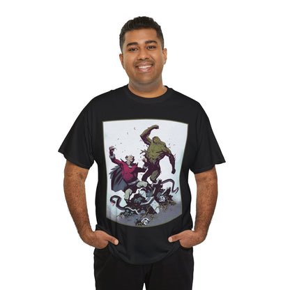 Swamp Thing & Etrigan the Demon T-Shirt - Mike Mignola Art - DC Comics
