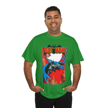 Batman T-Shirt - Jim Aparo Art - Untold Tales Cover - DC Comics Bronze Age - Batman Flying in Front of the Moon - Caped Crusader, Gotham City