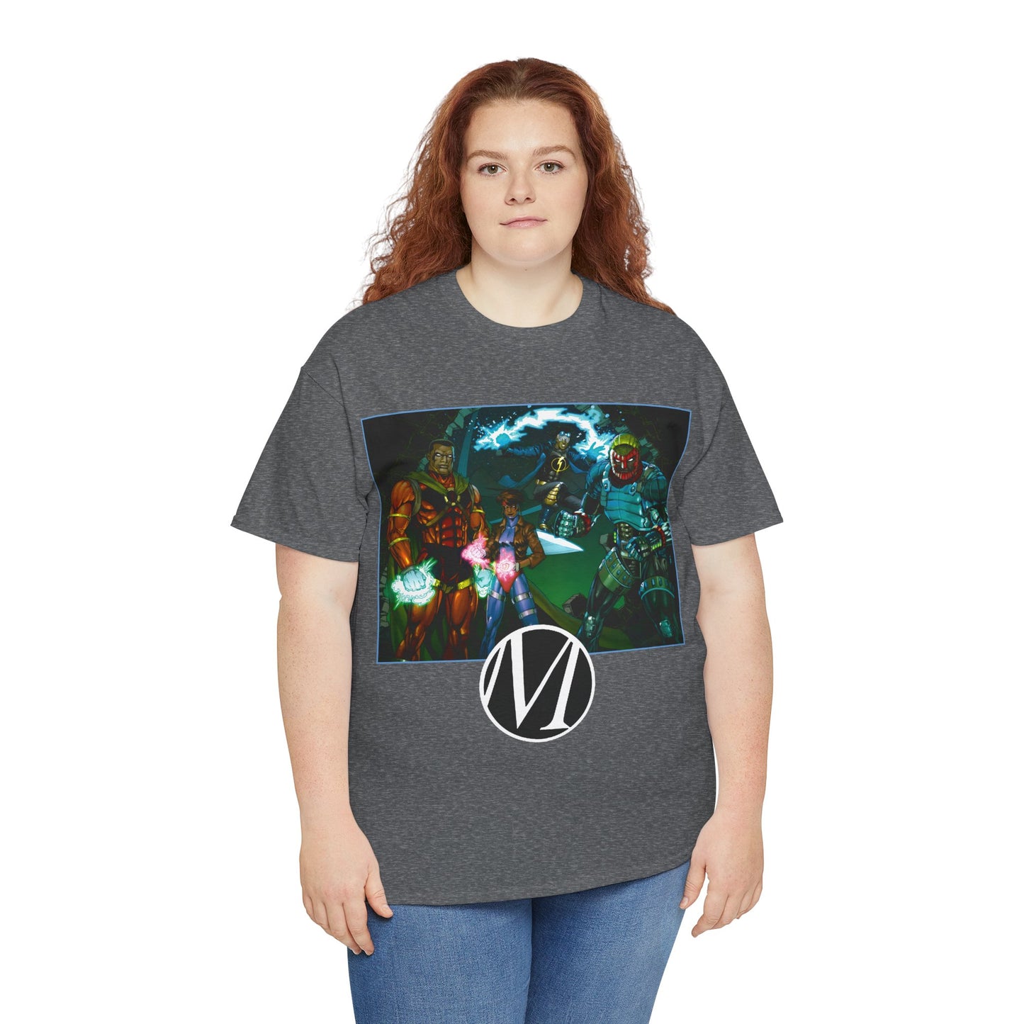 Milestone Comics Heroes T-Shirt - Static, Icon, Rocket, Hardware - Dakota - DC Comics, Milestone Media