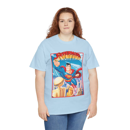 Superman The Animated Series T-Shirt - DC Comics - WB Cartoon 1990s - Metropolis - Man of Steel - Daily Planet