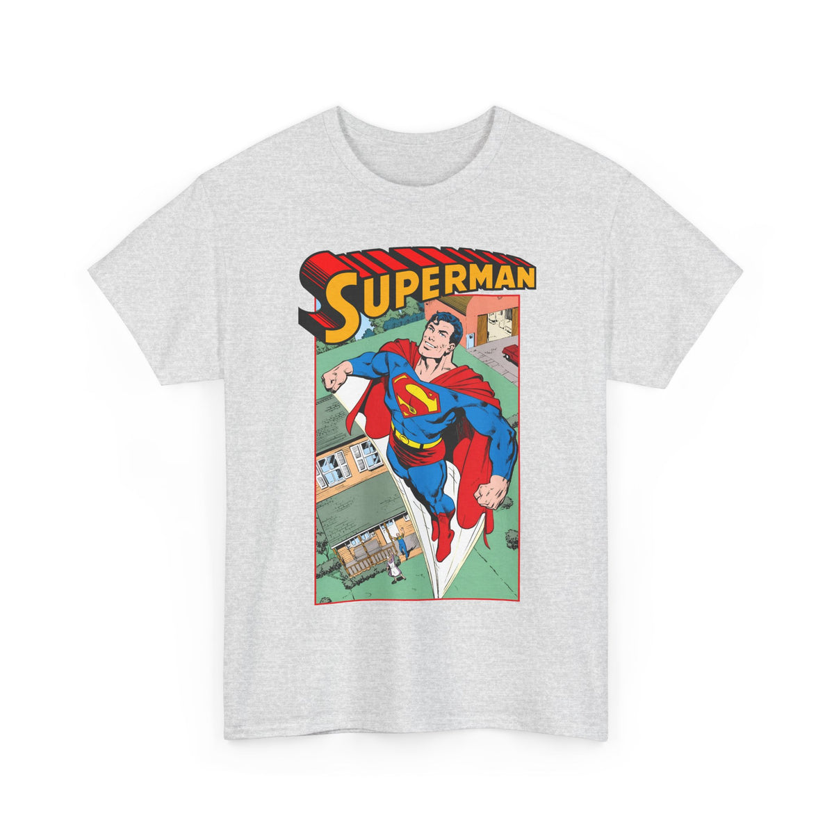 Superman T-Shirt - John Byrne Art - Man of Steel, Smallville - DC Comics