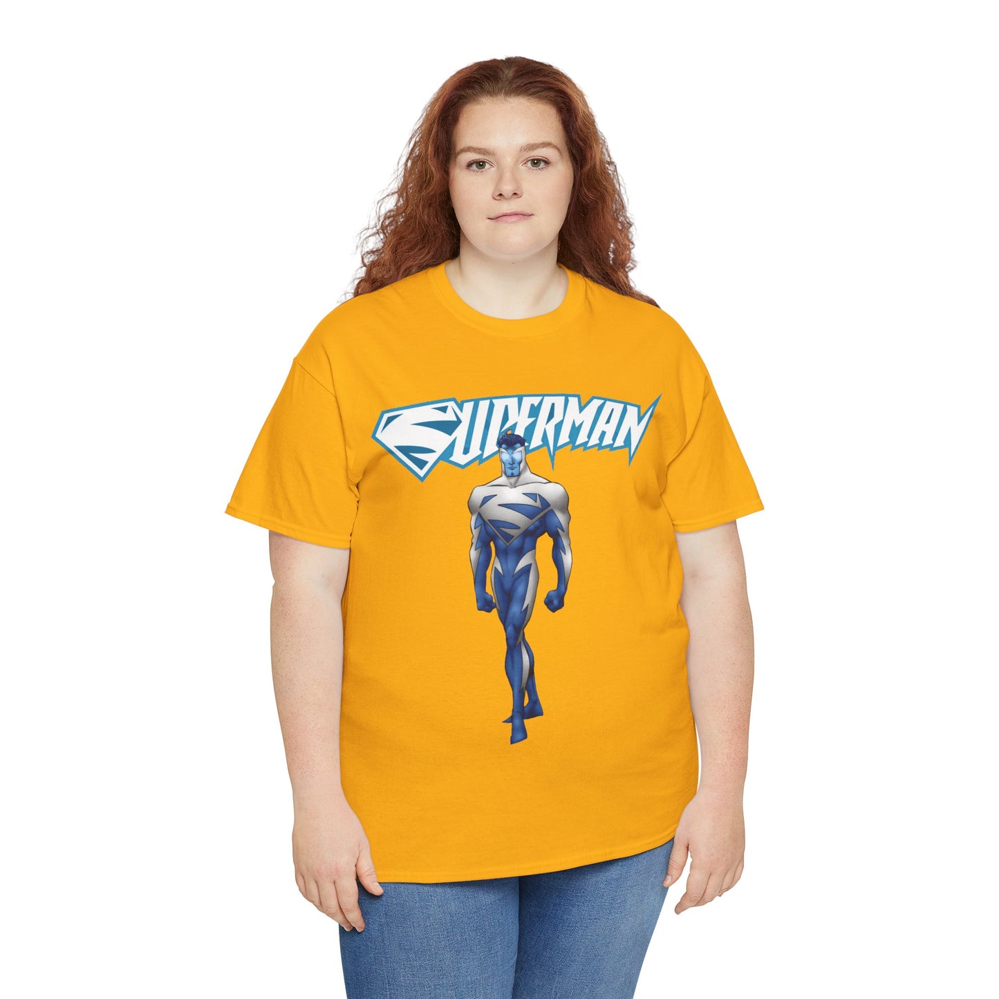 Superman T-Shirt - Clark Kent - Man of Steel - DC Comics - Electric Superman 1990s Storyline