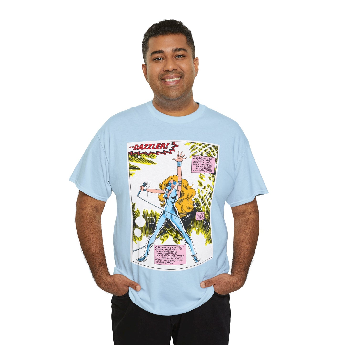 Dazzler T-Shirt - John Byrne Art - Uncanny X-Men #130, Dazzler's First Appearance - Alison Blaire - Marvel Comics