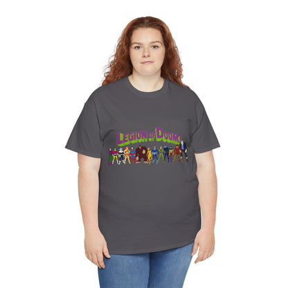 Legion of Doom T-Shirt - Super Friends Villains - Lex Luthor, Giganta, Scarecrow, Grodd, Brainiac, Riddler, Sinestro, Cheetah - Hanna-Barbera Cartoon - Challenge of the Super Friends