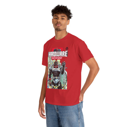 Hardware T-Shirt - Denys Cowan Art - Curtis Metcalf Vs Edwin Alva - Milestone Media - DC Comics