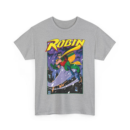 Robin T-Shirt - Tom Grummett Art - Tim Drake, Batman Family, Gotham City - DC Comics