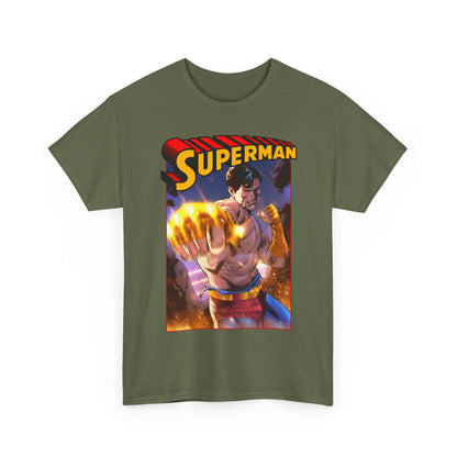 Superman T-Shirt - Lucas Meyer Art - DC K.O. Cover Art - Man of Steel - DC Comics