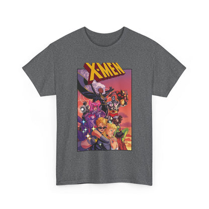 X-Men Outback T-Shirt - Russell Dauterman Art - Storm, Wolverine, Psylocke, Longshot, Havok, Rogue, Colossus, Dazzler - Marvel Comics