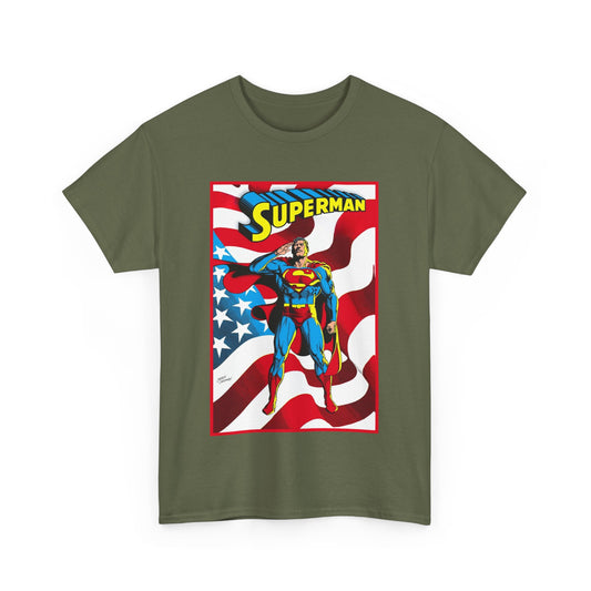 Superman T-Shirt - Jerry Ordway Art - Man of Steel, Metropolis - DC Comics