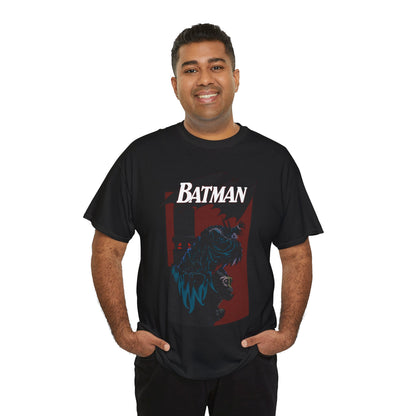 Batman T-Shirt - Kelley Jones Art - 1990s Dark Knight Detective Artwork - Perched on a Gargoyle - DC Comics