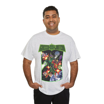 Green Lantern T-Shirt - George Perez Art - Hal Jordan & Alan Scott - Silver Age & Golden Age - DC Comics