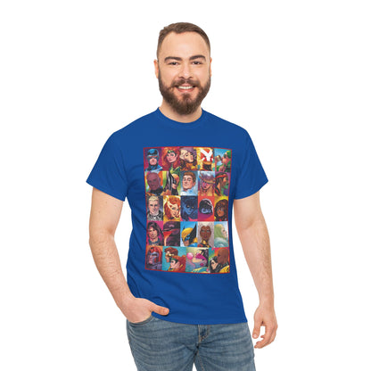 X-Men T-Shirt - Russell Dauterman Art - Cyclops, Jean Grey, Wolverine, Storm, Rogue - Marvel Comics