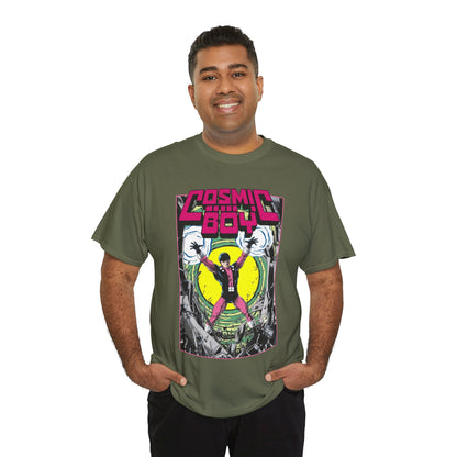 Cosmic Boy T-Shirt - Steve Lightle Art - Legion of Super-Heroes Founding Member - DC Comics