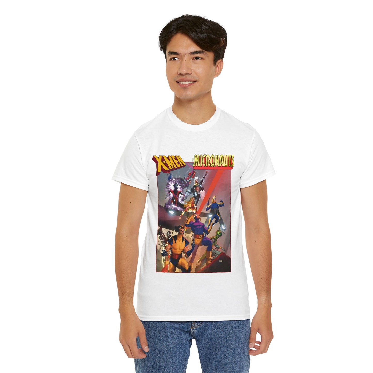 Uncanny X-Men/Micronauts T-Shirt - Taurin Clarke Art - Marvel Comics