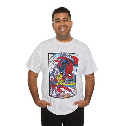Spider-Man Vs Magneto T-Shirt - Erik Larsen Art - Marvel Comics