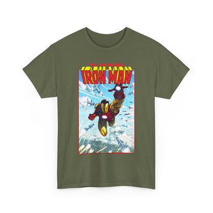 Iron Man T-Shirt - Marc Silvestri Art - Tony Stark Armor - Avengers Member & Leader - Marvel Comics