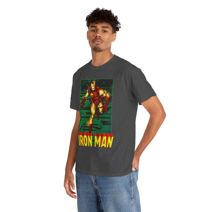 Iron Man T-Shirt - John Byrne Art - Tony Stark, Stark Industries - Avengers Member & Leader - Marvel Comics Armored Hero