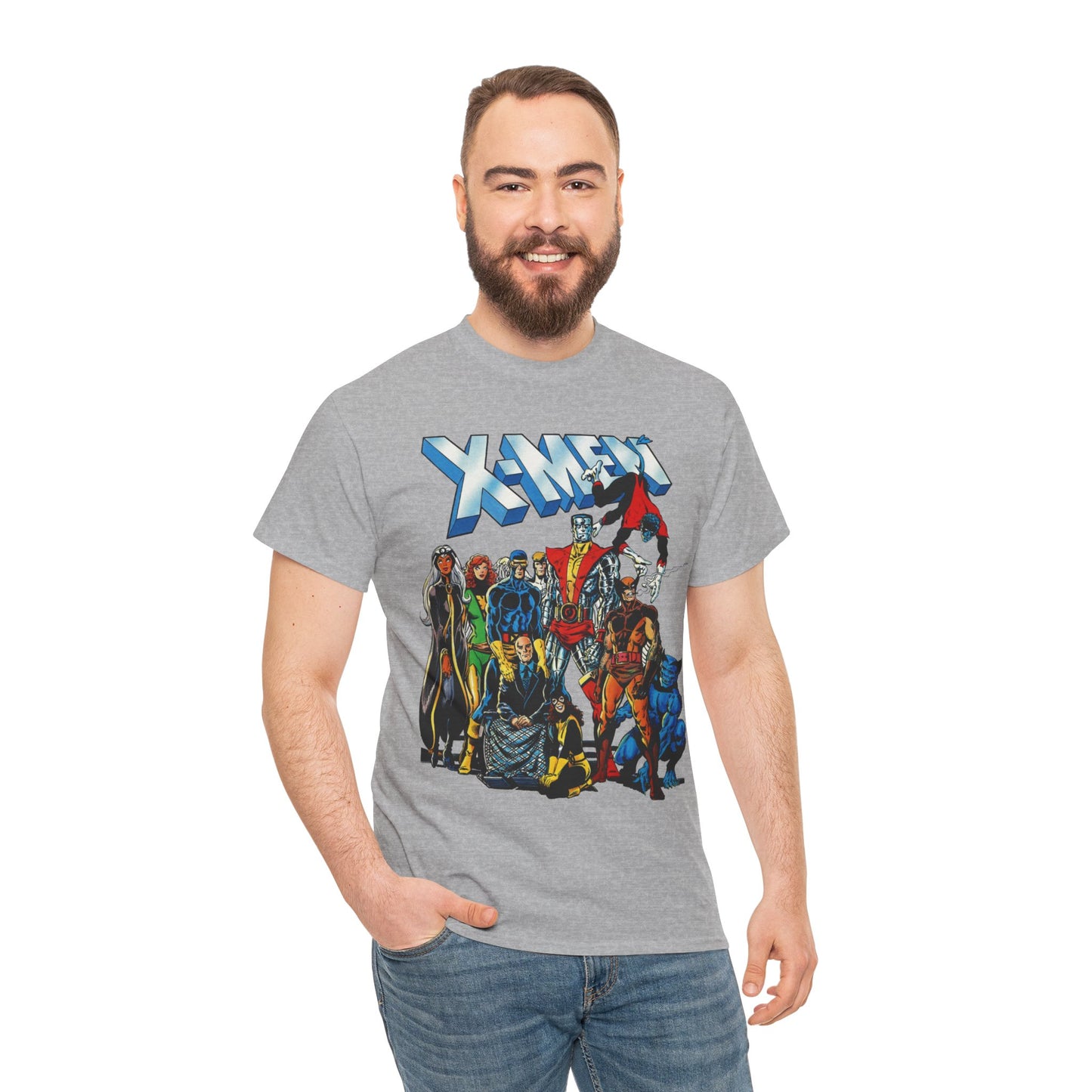 Uncanny X-Men T-Shirt - Brent Anderson/Austin Art - Wolverine, Storm, Cyclops, Phoenix, Nightcrawler - Marvel Comics