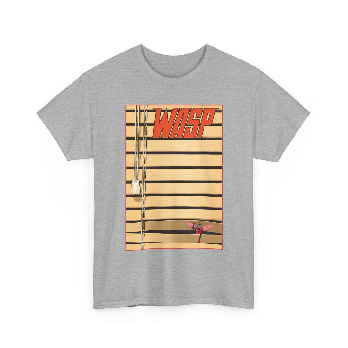 Wasp T-Shirt - Tom Reilly "Windowshades" Cover Art - Avengers Founding Member - Marvel Comics