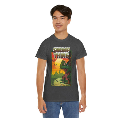 Swamp Thing T-Shirt - Paris Cullins & Pat Broderick Unreleased Cover Art - DC Comics Vertigo