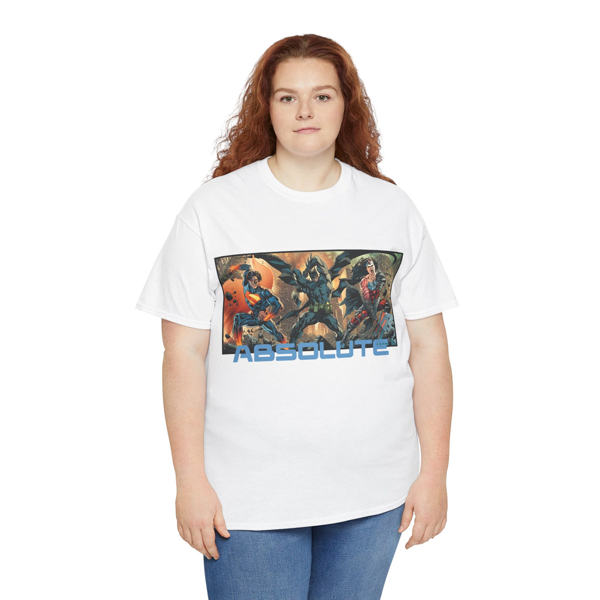 Absolute Trinity T-Shirt - Bryan Hitch Art - Batman, Superman, Wonder Woman - DC Comics