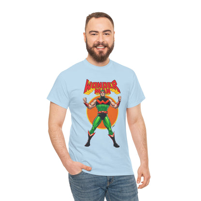 Wonder Man T-Shirt - Classic George Perez Art - Simon Williams, Avengers Member - Popular Marvel Comics Character