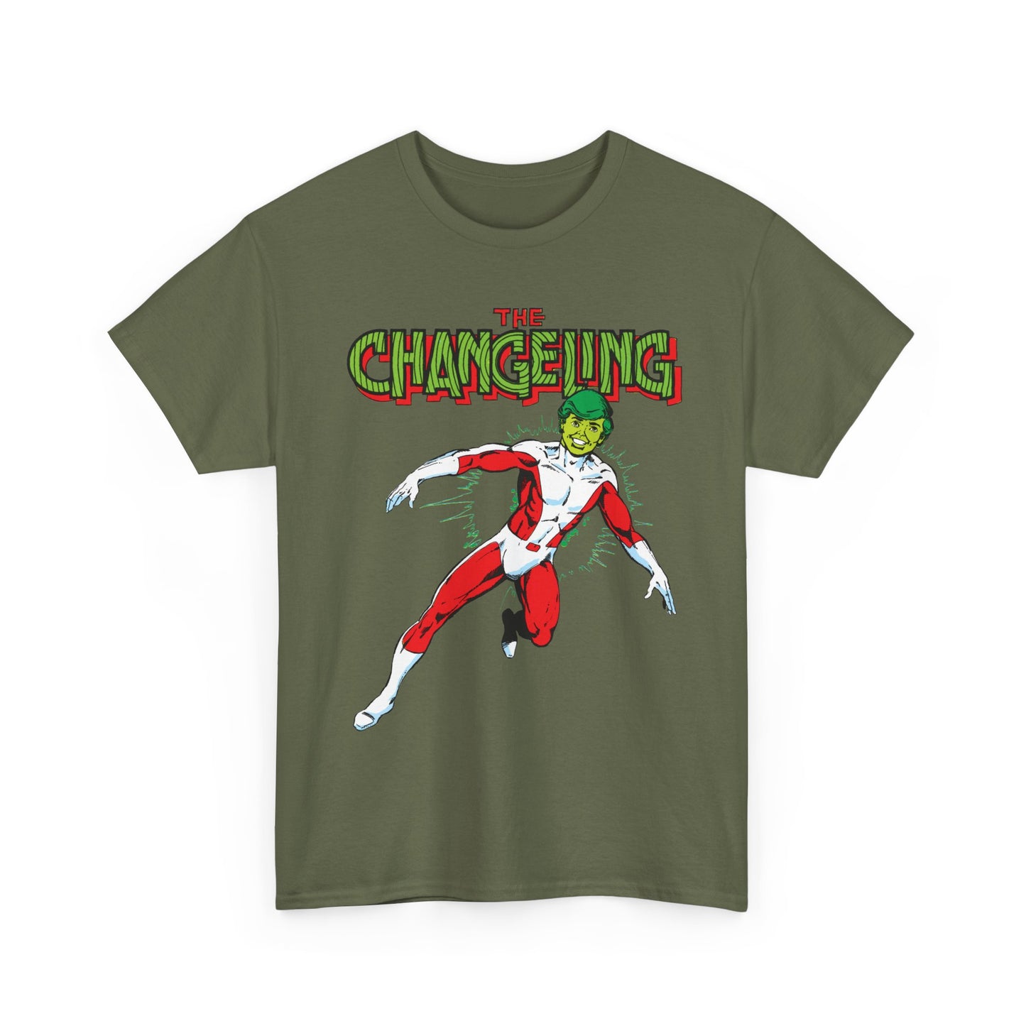 Changeling T-Shirt - George Perez Art - New Teen Titans Member - Beast Boy, Former Doom Patrol Member - Garfield Logan - DC Comics