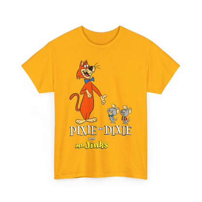 Pixie & Dixie & Mr Jinks T-Shirt - Classic Hanna-Barbera Saturday Morning Cartoon - I Hate Meeces to Pieces!