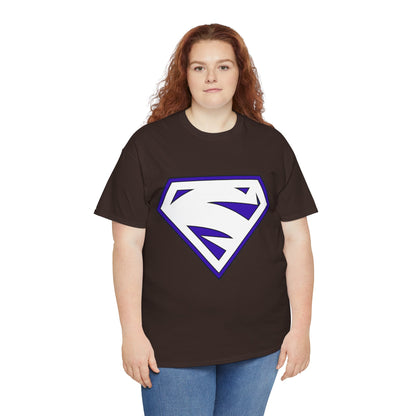 Electric Superman Logo T-Shirt - Clark Kent - Man of Steel - DC Comics - 1990s Storyline