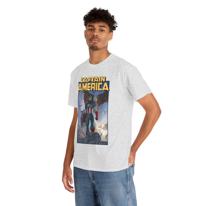 Captain America T-Shirt - Junggeun Yoon Art - Avengers Member - Marvel Comics