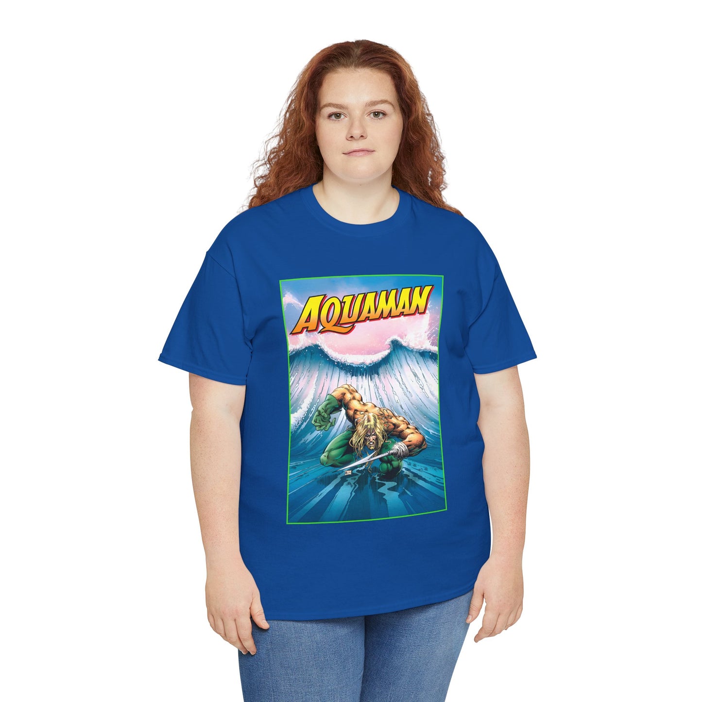 Aquaman T-Shirt - Justice League Member & Leader - Arthur Curry - Atlantis - DC Comics