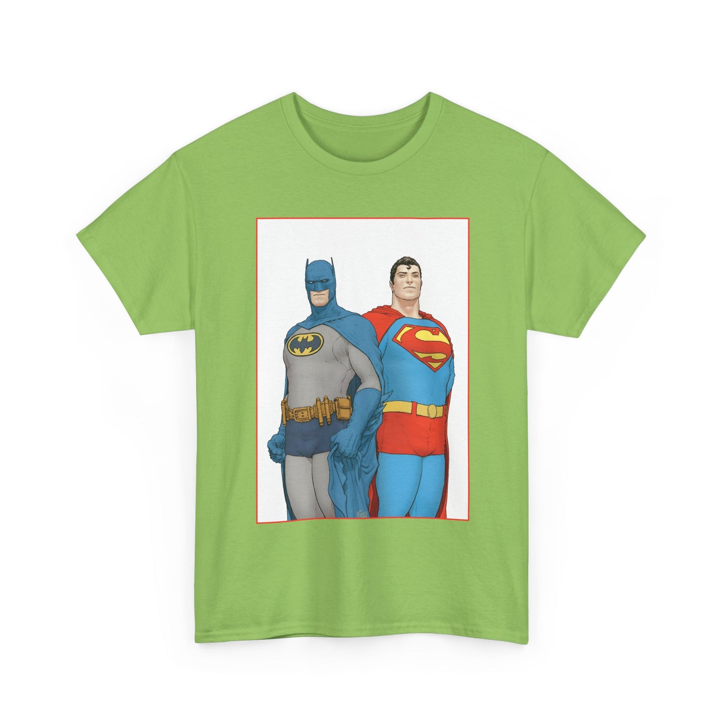 Superman & Batman T-Shirt - Frank Quitely Art - World's Finest Variant Cover Art - DC Comics