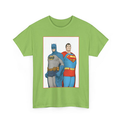 Superman & Batman T-Shirt - Frank Quitely Art - World's Finest Variant Cover Art - DC Comics